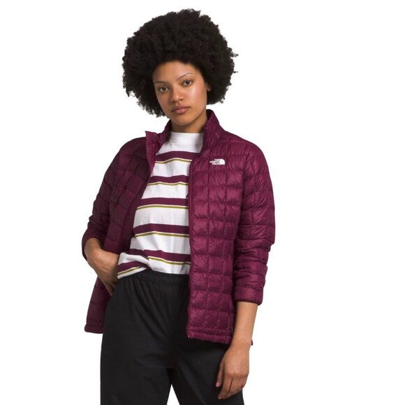 The North Face Thermoball Eco Insulated Jacket Women's Size S Maroon - Picture 1 of 14